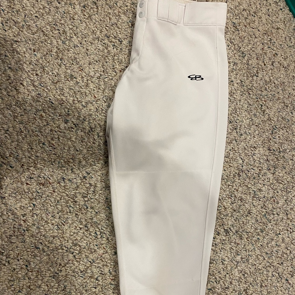 white softball pants